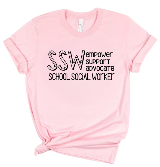 SSW Empower Support Advocate T-Shirt