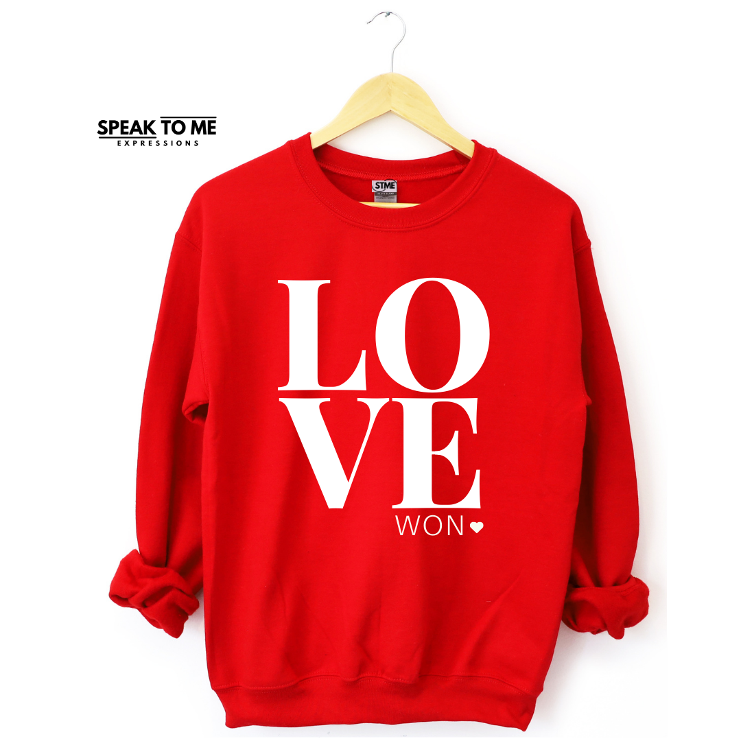 Love Won Sweatshirt