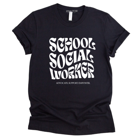 Social Worker Retro T-Shirt