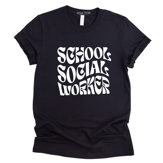 Social Worker Retro T-Shirt