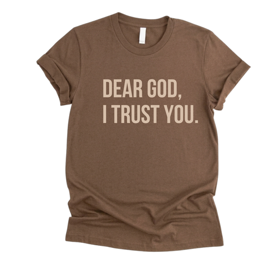 Dear God, I Trust You T-shirt