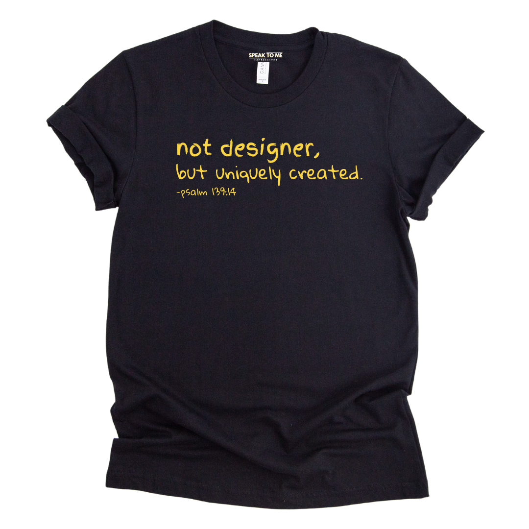 Not Designer But Uniquely Created T-Shirt