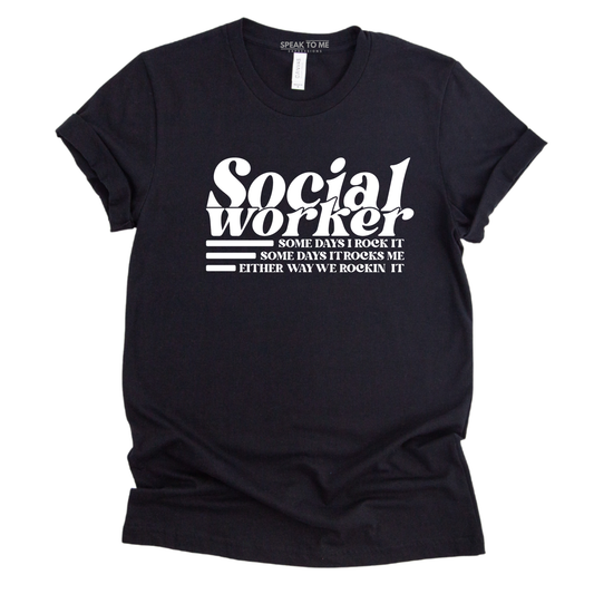Social Workers Rock T-Shirt