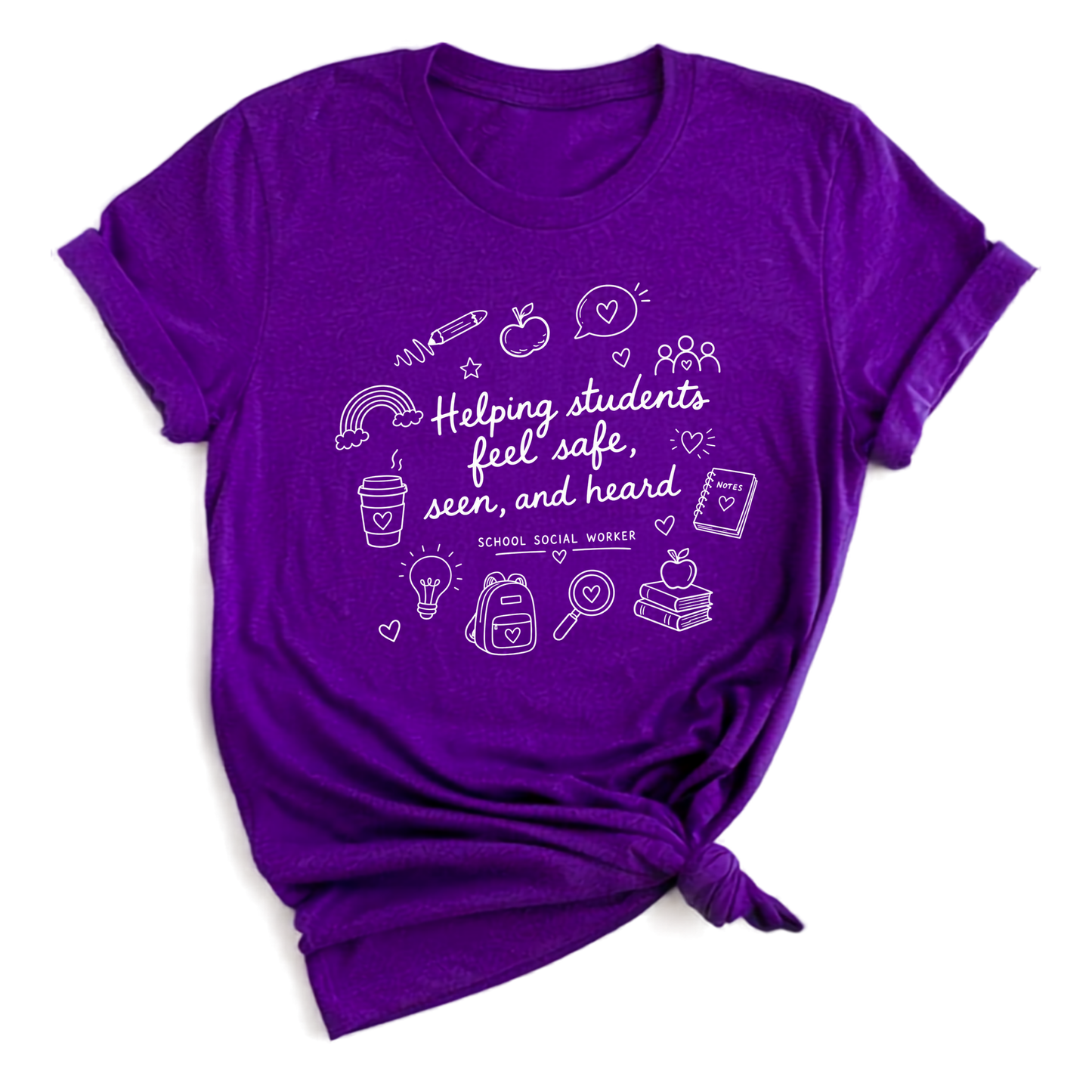 Helping Students Social Worker T-Shirt