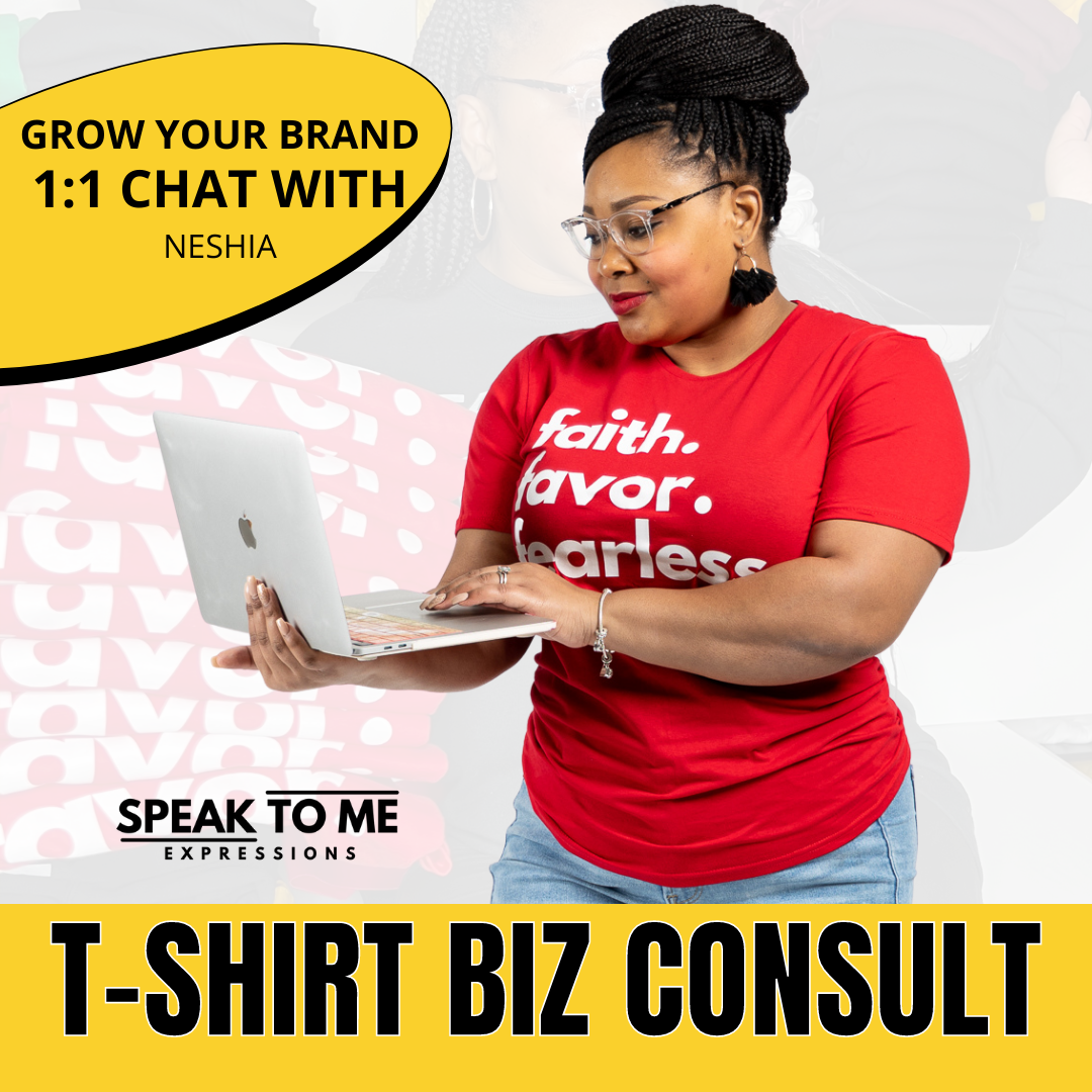 SpeakToMe: T-Shirt Biz Consultation