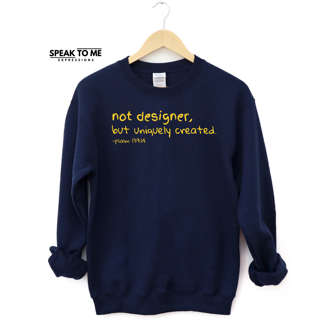 Not Designer But Uniquely Created Sweatshirt
