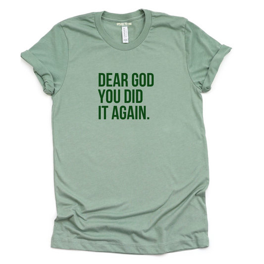 Dear God You Did it Again T-Shirt